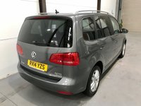 USED 2014 14 VOLKSWAGEN TOURAN 2.0 SE TDI BLUEMOTION TECHNOLOGY 5d 138 BHP 7 Seats, P Sensors, Bluetooth