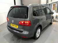 USED 2014 14 VOLKSWAGEN TOURAN 2.0 SE TDI BLUEMOTION TECHNOLOGY 5d 138 BHP 7 Seats, P Sensors, Bluetooth