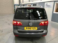 USED 2014 14 VOLKSWAGEN TOURAN 2.0 SE TDI BLUEMOTION TECHNOLOGY 5d 138 BHP 7 Seats, P Sensors, Bluetooth
