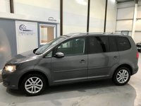 USED 2014 14 VOLKSWAGEN TOURAN 2.0 SE TDI BLUEMOTION TECHNOLOGY 5d 138 BHP 7 Seats, P Sensors, Bluetooth