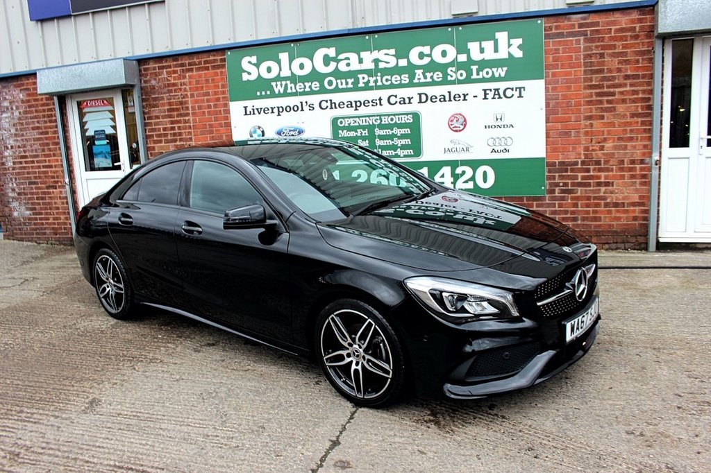 2017 67 MERCEDES-BENZ CLA 1.6 CLA 180 AMG LINE 4d 121 BHP