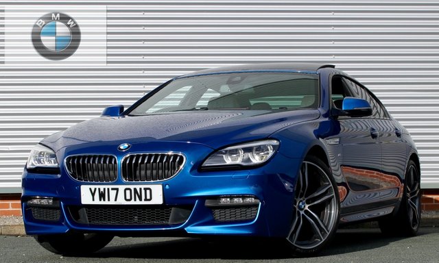 2017 17 BMW 6 Series Gran Coupe 3.0 640D M SPORT GRAN COUPE 4d 309 BHP [ PANROOF ]