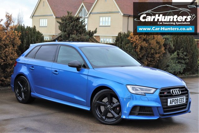 2018 09 AUDI A3 2.0 S3 SPORTBACK TFSI QUATTRO BLACK EDITION 5d 306 BHP