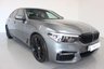 USED 2017 17 BMW 5 SERIES 2.0 520D M SPORT 4d-2 OWNER CAR-HARMAN KARDON-SURROUND VIEW CAMERA-BLUETOOTH-CRUISE CONTROL-PROFESSIONAL NAVIGATION-PARKING SENSORS-DAB RADIO-CLIMATE CONTROL-HEATED BLACK DAKOTA LEATHER 