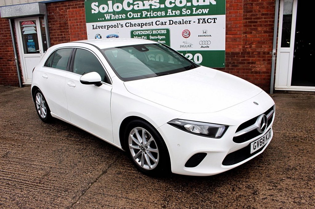 2018 68 MERCEDES-BENZ A-CLASS 1.5 A 180 D SPORT EXECUTIVE 5d AUTO 114 BHP
