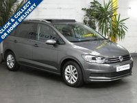 USED 2017 67 VOLKSWAGEN TOURAN 1.6 SE FAMILY TDI BLUEMOTION TECHNOLOGY 5d 114 BHP 7 SEATS SAT NAV SUNROOF
