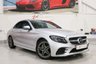 USED 2019 69 MERCEDES-BENZ C CLASS 1.6 C 200 D AMG LINE EDITION PREMIUM 4d 159 BHP FULL LEATHER / PREMIUM PACK 1