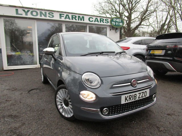 2018 18 Fiat 500 1.2 MIRROR 3d 69 BHP *SPECIAL EDITION WITH SUNROOF + ALLOYS*