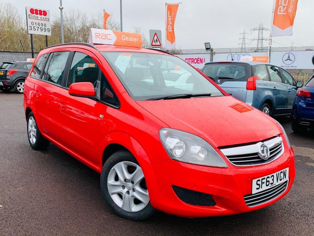 View our VAUXHALL ZAFIRA