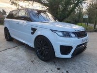 USED 2017 17 LAND ROVER RANGE ROVER SPORT 5.0 V8 SVR 5d 543 BHP ZERO DEPOSIT FINANCE AVAILABLE