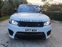 USED 2017 17 LAND ROVER RANGE ROVER SPORT 5.0 V8 SVR 5d 543 BHP ZERO DEPOSIT FINANCE AVAILABLE