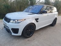 USED 2017 17 LAND ROVER RANGE ROVER SPORT 5.0 V8 SVR 5d 543 BHP ZERO DEPOSIT FINANCE AVAILABLE