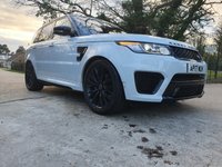 USED 2017 17 LAND ROVER RANGE ROVER SPORT 5.0 V8 SVR 5d 543 BHP ZERO DEPOSIT FINANCE AVAILABLE