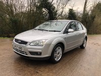 USED 2007 07 FORD FOCUS 1.6 GHIA 16V 5d 113 BHP PART EXCHANGE TO CLEAR