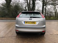 USED 2007 07 FORD FOCUS 1.6 GHIA 16V 5d 113 BHP PART EXCHANGE TO CLEAR