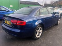 USED 2012 62 AUDI A4 2.0 TDI SE TECHNIK 4d 141 BHP FULL SERVICE HISTORY