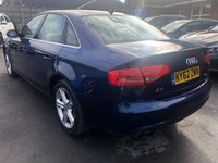 USED 2012 62 AUDI A4 2.0 TDI SE TECHNIK 4d 141 BHP FULL SERVICE HISTORY