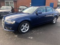 USED 2012 62 AUDI A4 2.0 TDI SE TECHNIK 4d 141 BHP FULL SERVICE HISTORY