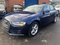 USED 2012 62 AUDI A4 2.0 TDI SE TECHNIK 4d 141 BHP FULL SERVICE HISTORY