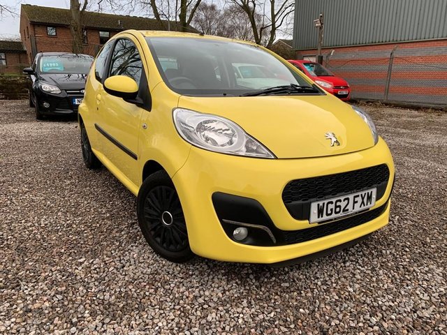 2012 62 Peugeot 107 1.0 ACTIVE 3d 68 BHP