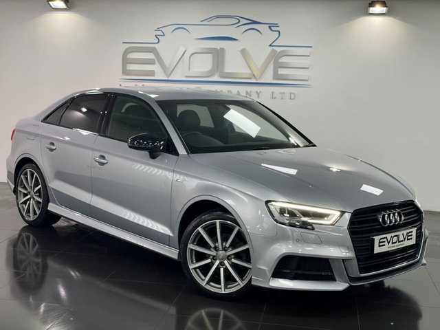 2018 68 Audi A3 1.5 TFSI BLACK EDITION 4d 148 BHP