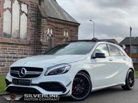 USED 2016 16 MERCEDES-BENZ A-CLASS 2.0 AMG A 45 4MATIC PREMIUM 5d 375 BHP ~ MASSIVE SPEC~ PAN ROOF ~ SAT NAV ~ AERO/NIGHT PACK ~ IMMACULATE CONDITION