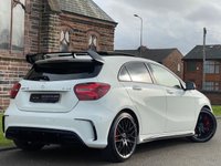USED 2016 16 MERCEDES-BENZ A-CLASS 2.0 AMG A 45 4MATIC PREMIUM 5d 375 BHP ~ MASSIVE SPEC~ PAN ROOF ~ SAT NAV ~ AERO/NIGHT PACK ~ IMMACULATE CONDITION