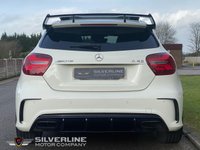 USED 2016 16 MERCEDES-BENZ A-CLASS 2.0 AMG A 45 4MATIC PREMIUM 5d 375 BHP ~ MASSIVE SPEC~ PAN ROOF ~ SAT NAV ~ AERO/NIGHT PACK ~ IMMACULATE CONDITION