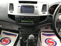 USED 2012 62 TOYOTA HI-LUX 3.0 INVINCIBLE 4X4 D-4D DCB 169 BHP REVERSING CAMERA * NO VAT ** NO VAT