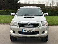 USED 2012 62 TOYOTA HI-LUX 3.0 INVINCIBLE 4X4 D-4D DCB 169 BHP REVERSING CAMERA * NO VAT ** NO VAT