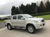 USED 2012 62 TOYOTA HI-LUX 3.0 INVINCIBLE 4X4 D-4D DCB 169 BHP REVERSING CAMERA * NO VAT ** NO VAT