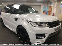 USED 2016 16 LAND ROVER RANGE ROVER SPORT 3.0 SDV6 AUTOBIOGRAPHY DYNAMIC 5d 306 BHP FREE UK DELIVERY*VIDEO AVAILABLE* FINANCE ARRANGED* PART EX*HPI CLEAR