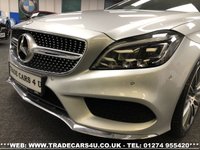 USED 2016 16 MERCEDES-BENZ CLS CLASS MERCEDES CLS350d EURO 6 AMG LINE PREMIUM 9G-TRONIC PLUS COUPE 4 DR FREE UK DELIVERY*VIDEO AVAILABLE* FINANCE ARRANGED* PART EX*HPI CLEAR