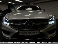 USED 2016 16 MERCEDES-BENZ CLS CLASS MERCEDES CLS350d EURO 6 AMG LINE PREMIUM 9G-TRONIC PLUS COUPE 4 DR FREE UK DELIVERY*VIDEO AVAILABLE* FINANCE ARRANGED* PART EX*HPI CLEAR