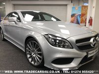 USED 2016 16 MERCEDES-BENZ CLS CLASS MERCEDES CLS350d EURO 6 AMG LINE PREMIUM 9G-TRONIC PLUS COUPE 4 DR FREE UK DELIVERY*VIDEO AVAILABLE* FINANCE ARRANGED* PART EX*HPI CLEAR