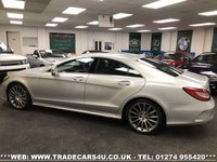 USED 2016 16 MERCEDES-BENZ CLS CLASS MERCEDES CLS350d EURO 6 AMG LINE PREMIUM 9G-TRONIC PLUS COUPE 4 DR FREE UK DELIVERY*VIDEO AVAILABLE* FINANCE ARRANGED* PART EX*HPI CLEAR