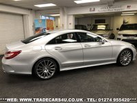 USED 2016 16 MERCEDES-BENZ CLS CLASS MERCEDES CLS350d EURO 6 AMG LINE PREMIUM 9G-TRONIC PLUS COUPE 4 DR FREE UK DELIVERY*VIDEO AVAILABLE* FINANCE ARRANGED* PART EX*HPI CLEAR