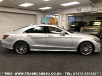 USED 2016 16 MERCEDES-BENZ CLS CLASS MERCEDES CLS350d EURO 6 AMG LINE PREMIUM 9G-TRONIC PLUS COUPE 4 DR FREE UK DELIVERY*VIDEO AVAILABLE* FINANCE ARRANGED* PART EX*HPI CLEAR
