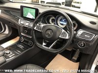 USED 2016 16 MERCEDES-BENZ CLS CLASS MERCEDES CLS350d EURO 6 AMG LINE PREMIUM 9G-TRONIC PLUS COUPE 4 DR FREE UK DELIVERY*VIDEO AVAILABLE* FINANCE ARRANGED* PART EX*HPI CLEAR