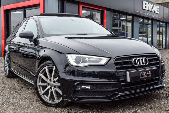 2015 65 Audi A3 2.0 TDI S LINE 5d 148 BHP
