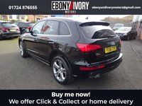 USED 2016 16 AUDI Q5 2.0 TDI QUATTRO S LINE PLUS 5d 187 BHP+3-SPK FLAT BOTTOM PADDLES+HEATED FRONT SEATS+HIGH GLOSS PACKAGE+FINE NAPPA LEATHER+TECHNOLOGY PACK FULL AUDI SERVICE HISTORY + 1 YEAR MOT AND BREAKDOWN COVER
