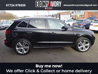 USED 2016 16 AUDI Q5 2.0 TDI QUATTRO S LINE PLUS 5d 187 BHP+3-SPK FLAT BOTTOM PADDLES+HEATED FRONT SEATS+HIGH GLOSS PACKAGE+FINE NAPPA LEATHER+TECHNOLOGY PACK FULL AUDI SERVICE HISTORY + 1 YEAR MOT AND BREAKDOWN COVER