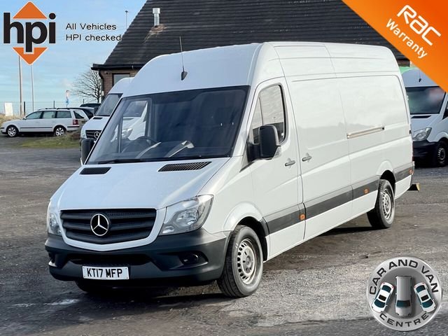 2017 17 Mercedes-Benz Sprinter 2.1 314 CDI 140 BHP EURO 6 LWB FACELIFT 