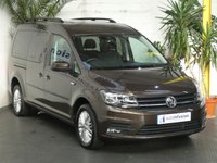 USED 2018 68 VOLKSWAGEN CADDY MAXI 2.0 C20 LIFE TDI 5d 101 BHP WAV VEHICLE WHEEL CHAIR ACCESS 5 SEATS