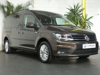 USED 2018 68 VOLKSWAGEN CADDY MAXI 2.0 C20 LIFE TDI 5d 101 BHP WAV VEHICLE WHEEL CHAIR ACCESS 5 SEATS