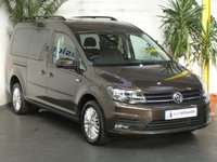USED 2018 68 VOLKSWAGEN CADDY MAXI 2.0 C20 LIFE TDI 5d 101 BHP WAV VEHICLE WHEEL CHAIR ACCESS 5 SEATS