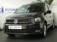 USED 2018 68 VOLKSWAGEN CADDY MAXI 2.0 C20 LIFE TDI 5d 101 BHP WAV VEHICLE WHEEL CHAIR ACCESS 5 SEATS