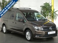 USED 2018 68 VOLKSWAGEN CADDY MAXI 2.0 C20 LIFE TDI 5d 101 BHP WAV VEHICLE WHEEL CHAIR ACCESS 5 SEATS