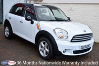 USED 2013 13 MINI COUNTRYMAN 1.6 COOPER 5 DOOR 6-SPEED 122 BHP 36 Months Nationwide Warranty
