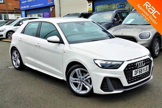 2019 68 Audi A1 1.0 SPORTBACK TFSI S LINE 5d 114 BHP